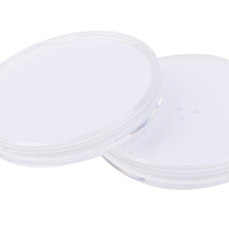 20Pcs 46Mm Plastic Coin Holder Capsule Storage Case Collection Display Container