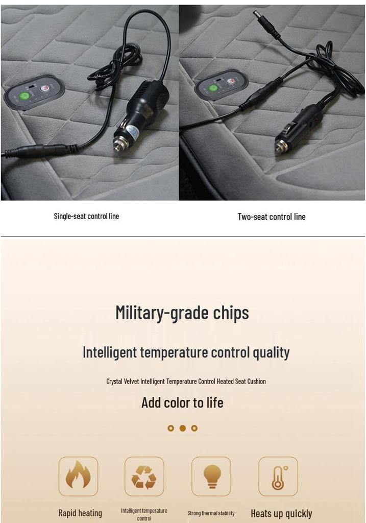 Compatible Heated Seat Cushions for Chevrolet Cruze, Equinox, Cavalier, and Trax
