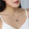 European & American Style Irregular Butterfly Pendant Necklace - Women's Versatile Simple Clavicle Chain