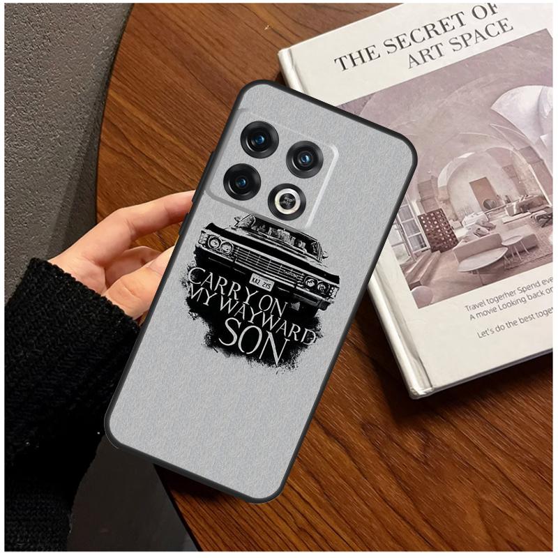 Supernatural CARRY ON MY WAYWARD For OnePlus 13R 10R 12R 10T 8T 13T 11 12 13 15 Case For OnePlus Nord 5 CE 2 3 4 Lite N20 N30