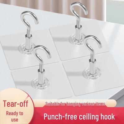 Traceless Ceiling Hook for Mosquito Nets and Curtains