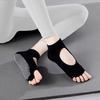 SUJINA Open-Toe Non-Slip Pilates & Yoga Socks — 3-Pair Set