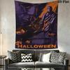 Dark Fantasy Wall Tapestry Gothic Art Space Tapestry Fashion Print Wallmounted Soft Home Decor Homestay Soft Decoration Tapestry