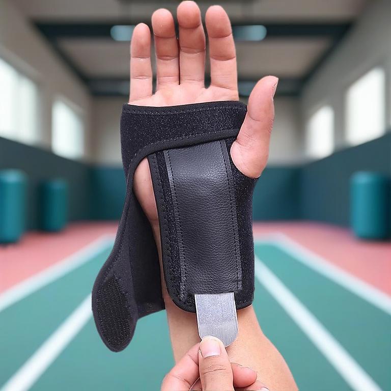 Cod Wrist Support Pain Relief Metal Wrist Brace Wrist Splint Adjustable Wrist Thumb Stabilizer Immobilizer Strap