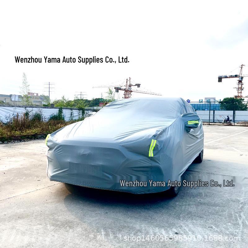 Yama Waterproof Cycling Car Cover - High Quality, Thickened, Outdoor Dustproof, Universal Size