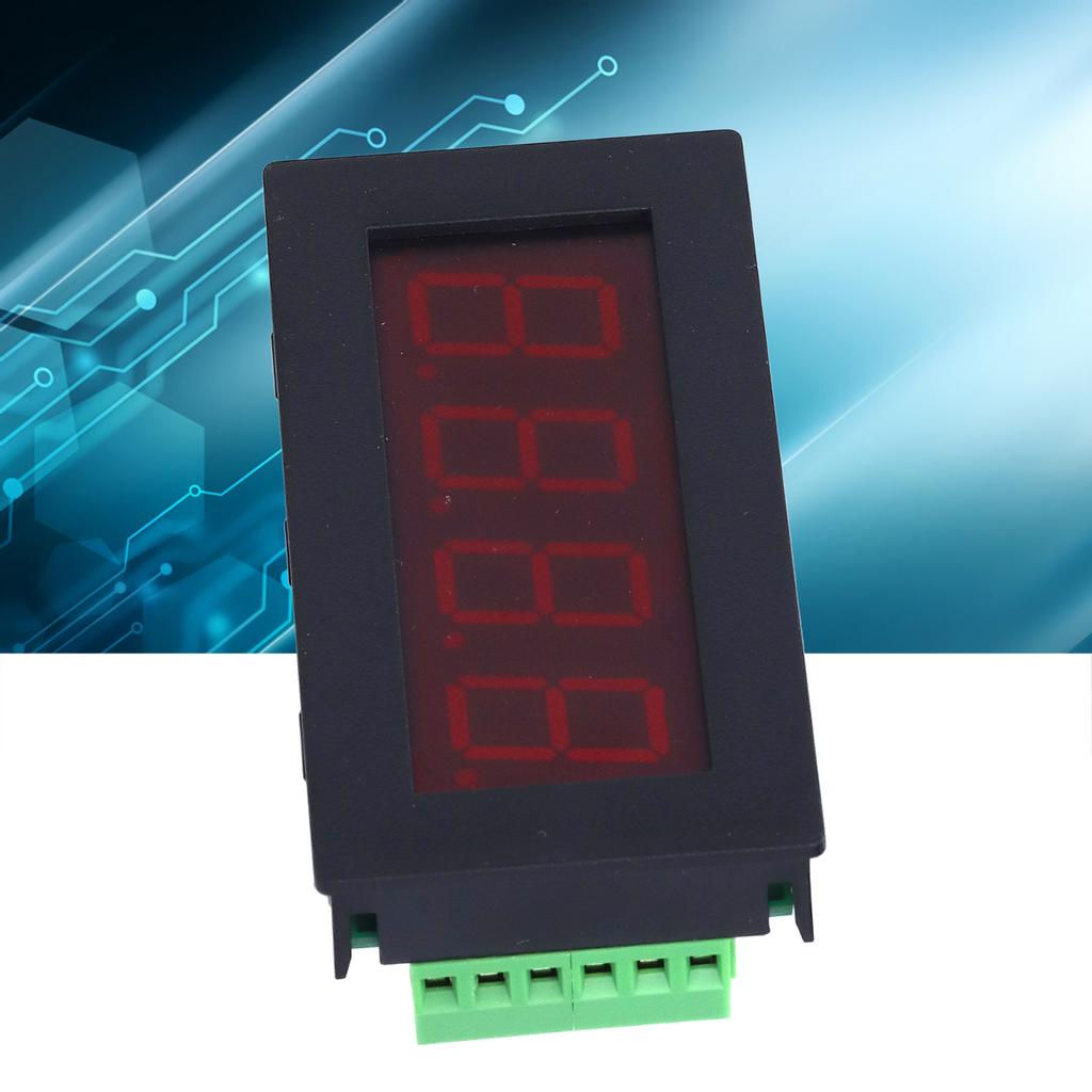 PLC Display LED Serial Port Meter Communication 4Digit DC536V for MODBUSRTU RS485