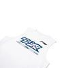 Li-Ning Wade Serie Buchstaben Rundhals Bequem Atmungsaktiv Locker Kurzarm T-Shirt Herren Oberteile Standard-Weiß AHSU165-2