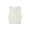 Nike Quick-Dry Cropped Training Tank Top Women Tops Light-Bone FQ0697-072