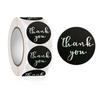 500Pcs Round  Thank You Label Stickers Used For Shipping And Mailing Box Seal Labels Decorative Gifts Stickers