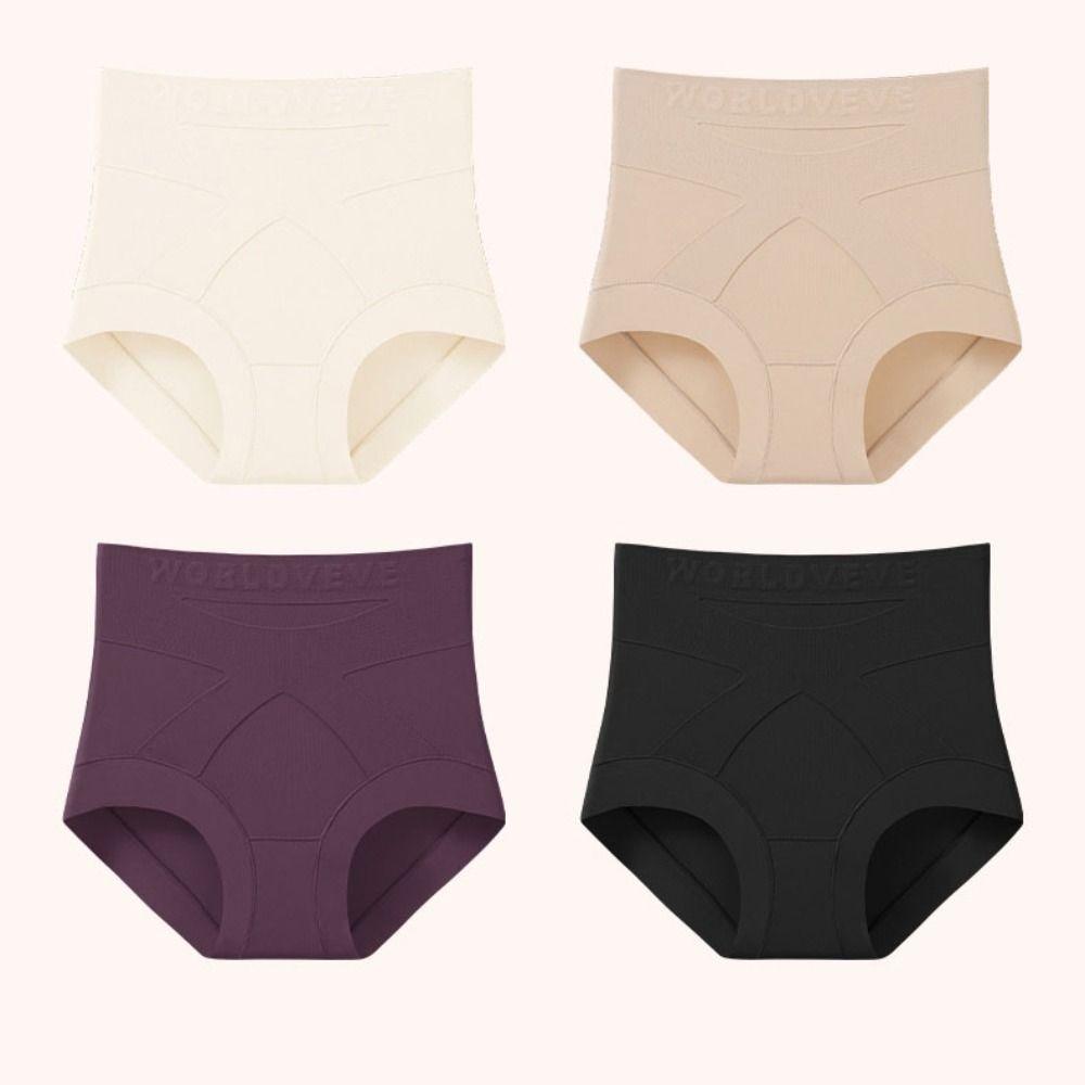 High Waist Shapewear Panties Tummy Control Postpartum Body Shapers Seamless Underwear Women  Daily