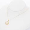 ESTELLE June Birthstone Akoya Pearl Necklace in 10K Yellow Gold with Drop Design (0452-6387-0019-0000)