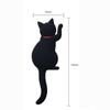 Novelty Cartoon Multifunctional Cat Fridge Magnet Refrigerator Sticker Hooks