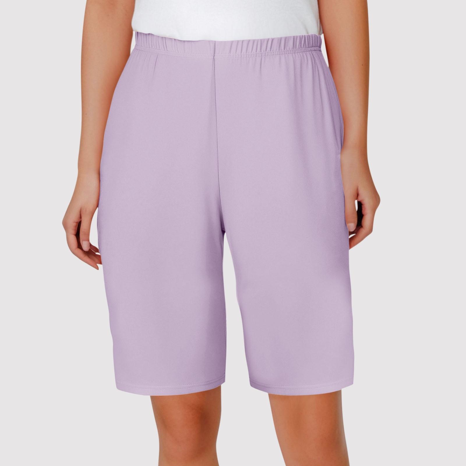 

Женские утягивающие леггинсы с высокой талией, брюки-клеш с эластичной талией и короткими штанинами больших размеров