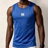 Men's Running Vest Summer Quick Dry Training Tanktop Workout Gym Singlets Fitness Tops Sleeveless Shirt Tee Sport Tank Top Men