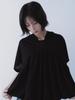 SETSETSET Balloon Hoodie Black