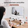 Support de riser réglable pour moniteur d'ordinateur de bureau