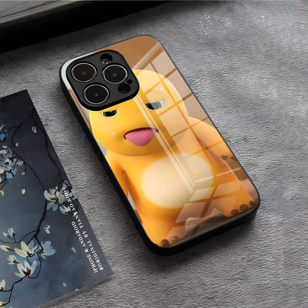 

C-Cute N-Nailong Phone Case For IPhone 17 Air 16 E Pro Max 15 14 13 Mini 12 Pro 11 Max Plus Black Glass Cover iPhone 15ProMax