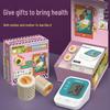 Hezheng Love Gift Box: Blood Pressure Monitor & Moxibustion Pot