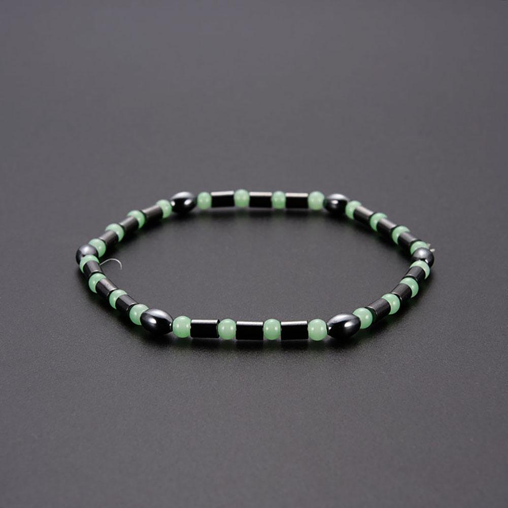 4Pcs Fashion Magnetic Materials Hematite Foot Chain Women Jewelry
