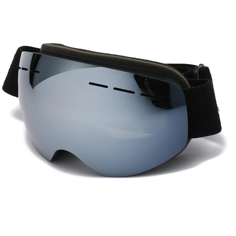 2025 new ski glasses double-layer anti-fog large spherical large vision snow goggles