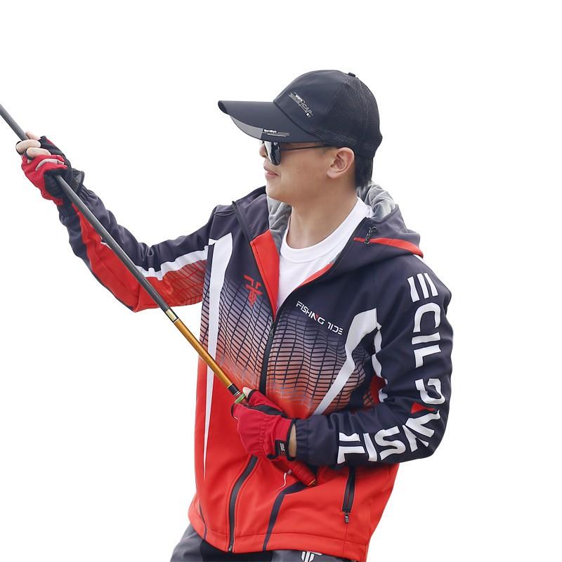 Fishing Jacket With Fleece Lining Windproof