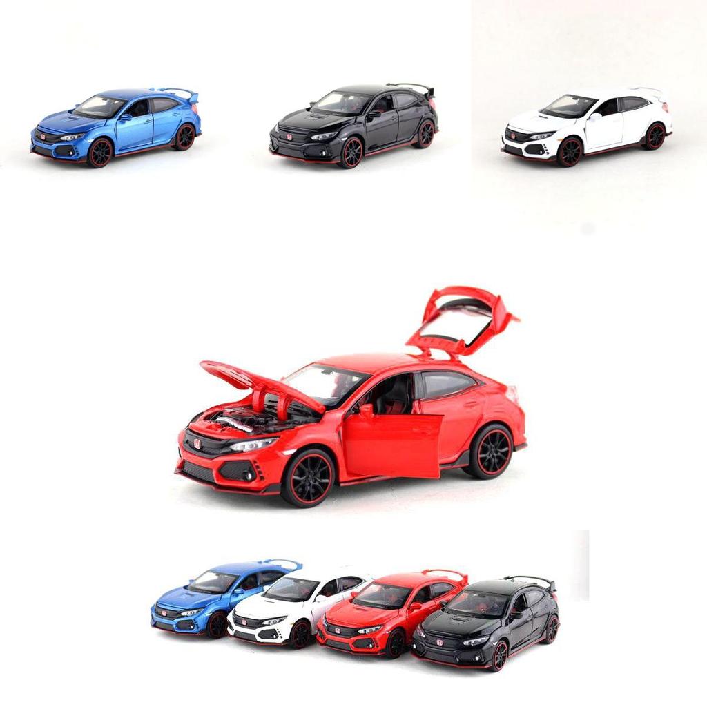 Car Model Alloy Honda Civic Collectible Toy For Car Enthusiasts