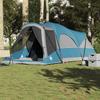 Tunnel Family Tent for 8 Persons Blue Waterproof