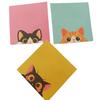 50 Sheets Creative Student Sticky Notes Paper Cute Animal Memo Notes Cartoon N Times Memo Pad School Gift Prizes Stationery