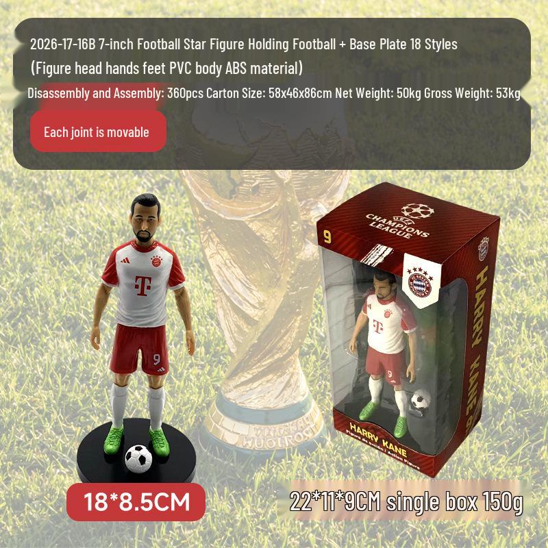 2026 World Cup Football Stars: Neymar, Messi & Ronaldo Playable Figures