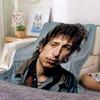 Retro Cool B-Bob Dylan Merchandise Blanket Fleece Home Popular Singer Throw Blanket Cozy Ultra-Soft for Couch Quilt