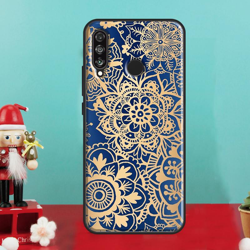

Элегантный цветочный дизайн мандалы для чехла Huawei Nova 9 10 SE 12i 12s 11i 8i Y90 Y60 Y70 Y72 Y73 Y61 Y91 P60 Pro P30 P40 Lite Huawei P30 Lite
