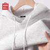 MINISO Minimalist Solid Color Oversized Pullover Hoodie