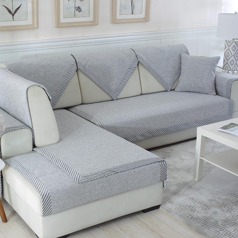 

Простой современный хлопковый утолщенный чехол для дивана Four Seasons, тканое полотенце для дивана, высококачественные подушки для дивана из цельного дерева и хлопка для гостиной 70*70