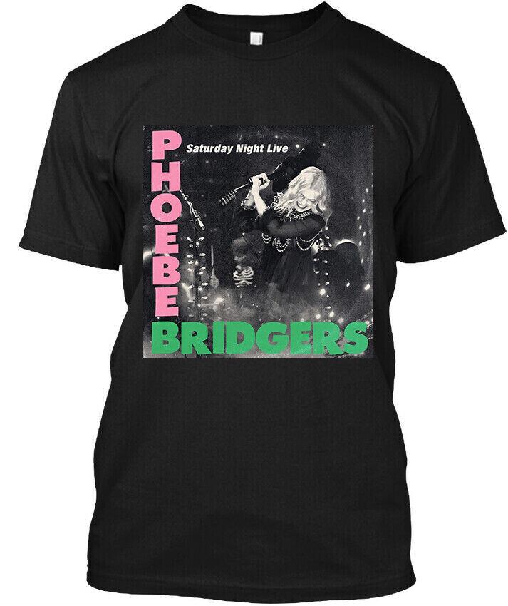 Phoebe Bridgers American Singer Guitarist Logo T-shirt Tops Tee Size S-4XL