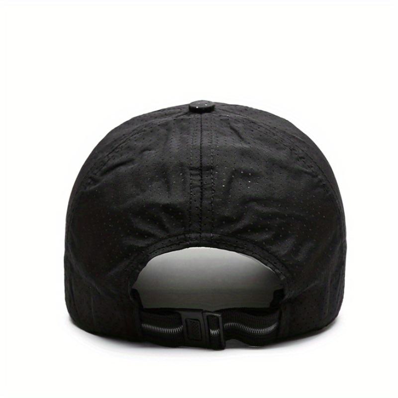 Men'S Summer Running Cap, Lightweight, Quick-Drying, Breathable, Outdoor Sun Protection Baseball Hat for Fishing.