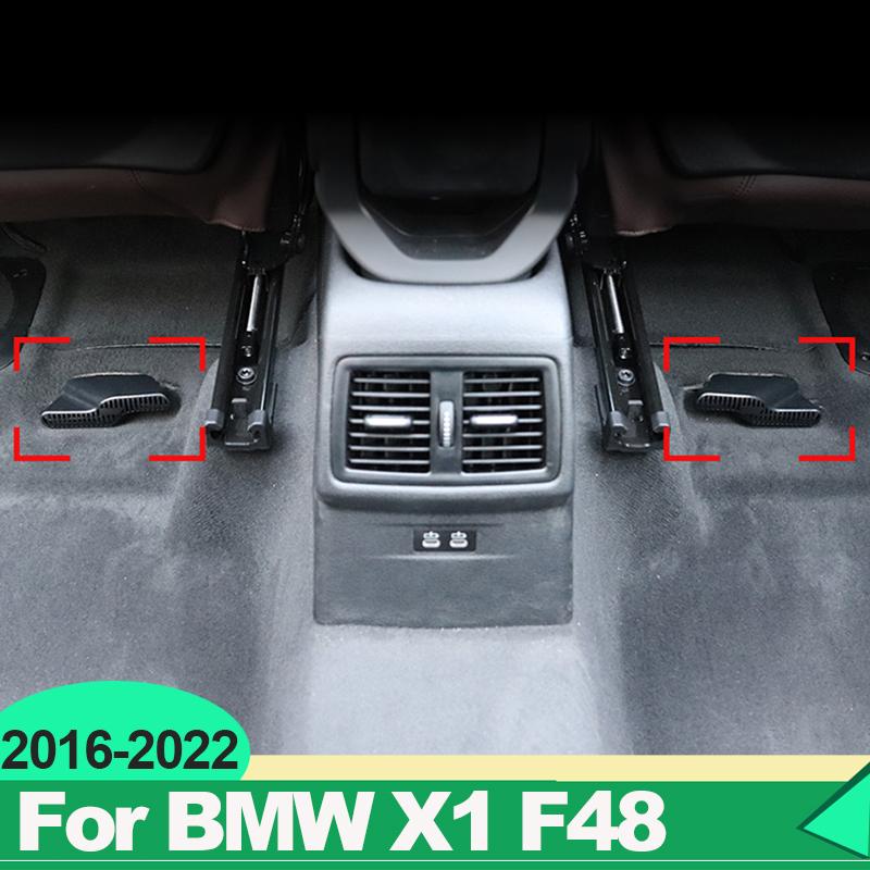 For BMW X1 F48 2016 2017 2018     ABS Car Under Seat Outlet Rear Air Conditioner Duct Grill Grille Vent Cover