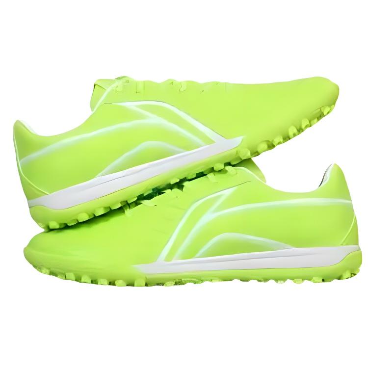 Li Ning Jin Fashion Comfortable Versatile TF (Rubber Studs) Indoor Artificial Turf Non-Slip Wear-Resistant Soccer Shoes Men Soccer Shoes YSTT031-3