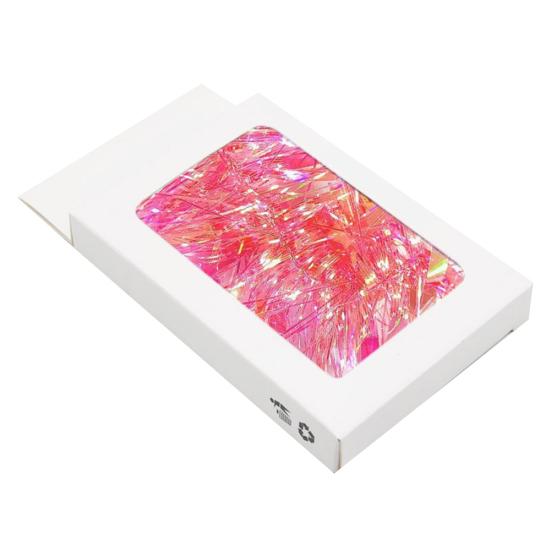 Nail Art Glass Film Paper Holographic Transfer Foil Decal Sticker Manicure Decor