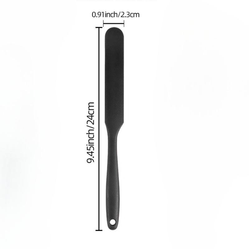 Food-Grade Silicone Long Scraper, Cake Making Cream Spatula Baking Accessory