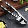 Zinc Alloy Manual Garlic Press & Peeler