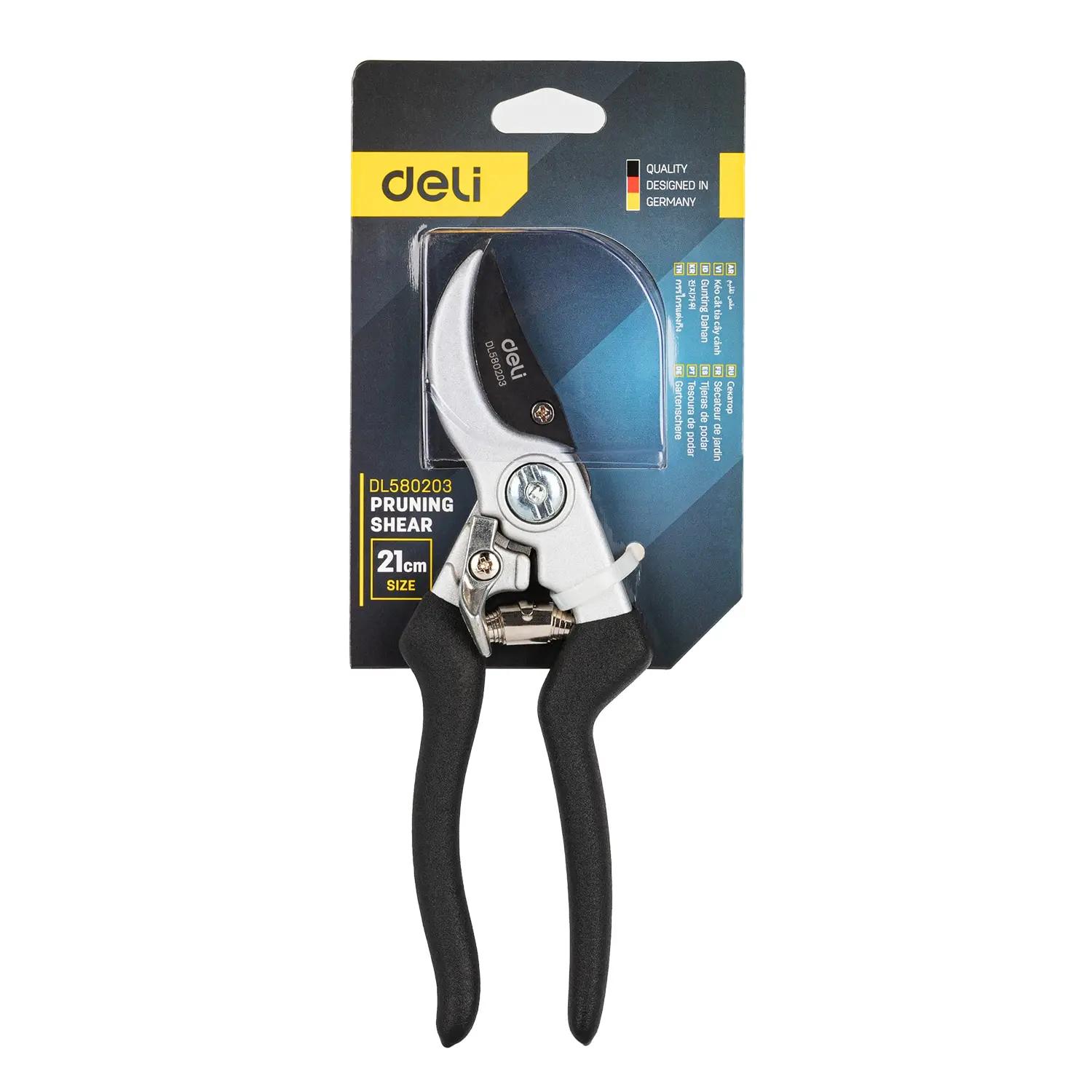 

Deli 8,5-дюймовые садовые ножницы Professional Sharp Bypass Pruning Ножницы для обрезки деревьев Секаторы Машинки для стрижки Инструменты для садовых ножниц