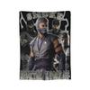 Mortal Kombat Smoke MK Blankets Fleece Warm Throw Blankets for Bedroom Sofa Bedspread