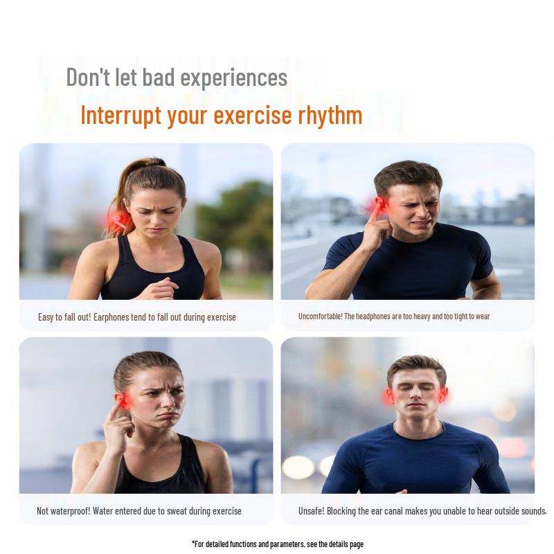 Sena G6S Open-Ear Bone Conduction Bluetooth Headphones