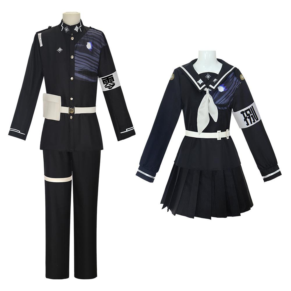 Anime Sizuhara Hiruko Sumino Taku Cosplay Clothing Uniform Game Hundred Line Costume Women Role Play Fancy Dress Up Party Outfit