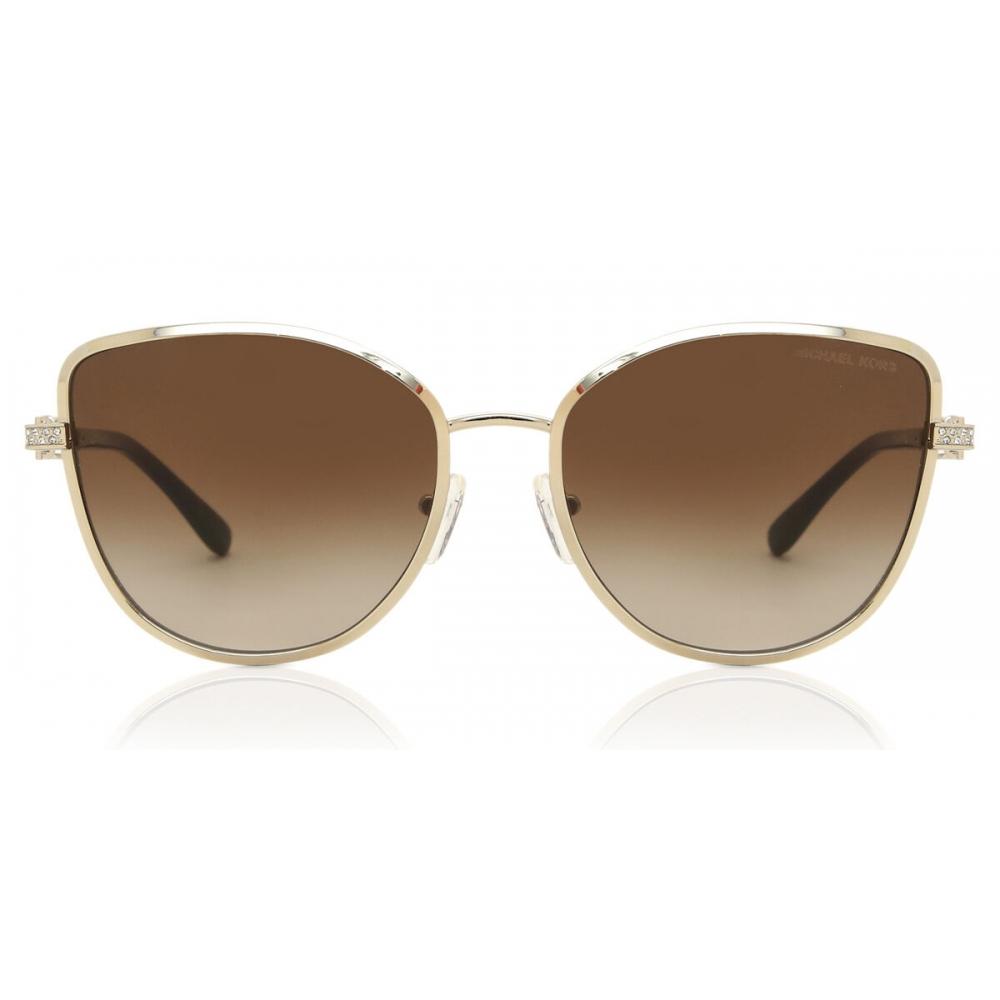 

Michael Kors Mk1144b Catalonia 101413 Women Sunglasses Bright Light Gold/56