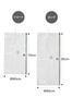 SAKuRAKu Hanging Clothes Compression Bags Short 2 Long with Compactly compresses bulky outerwear storage winter clothing Vacuum cleaner compatible
