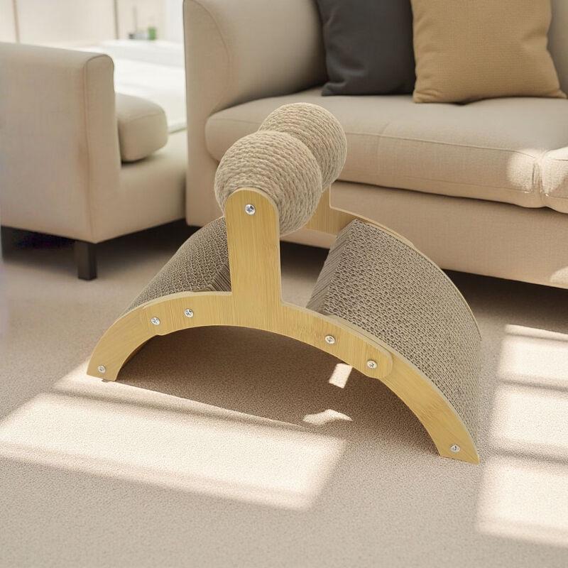 Sanhe Вертикальный кошачий шар для царапания и игровой центр