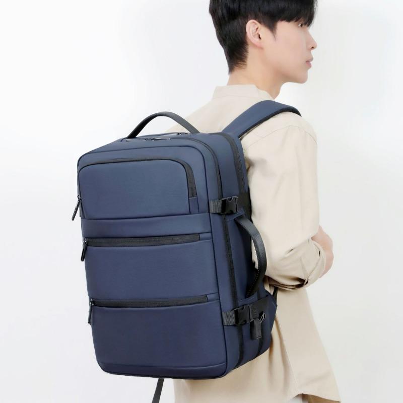 Business Backpack, High-end Multi-functional Backpack, Water-resistant, Large-capacity Computer Bag for Business Trips and Travels