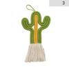 Home Decoration Creative CraftsCactus Hanging Handmade Macrame Weaving Plants Kids Room Decoration Nursery Party Wall Decor