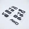 Car Trunk Sticker 3D ABS Glossy AWER3 Black D5 D7 B4 B5 B6 T3 T4 T5 T6 T8 AWD D3 D4 D5 D6 D7 For XC90 XC70  XC60  XC40 V90 V60 V50 V40
